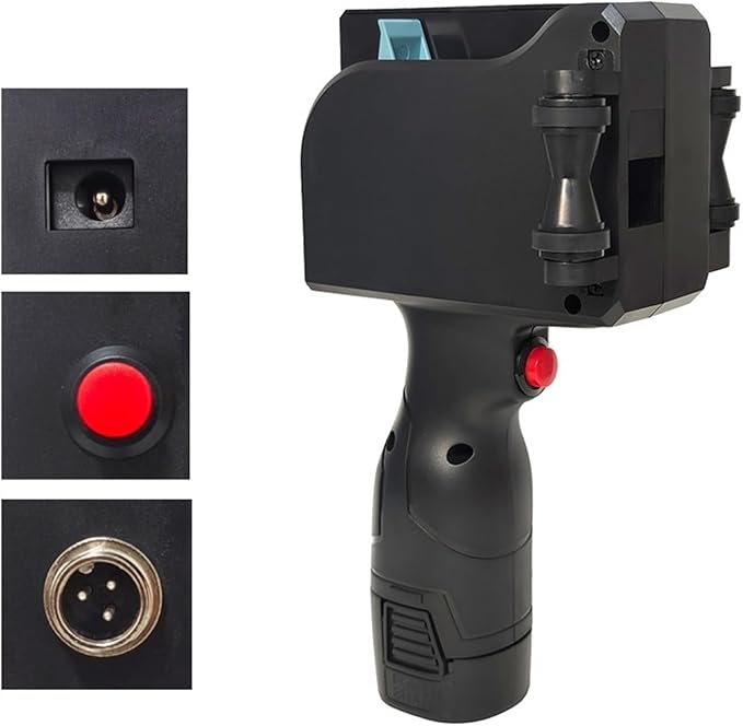 طابعة صناعية محمولة – للطباعة على الكرتون والبلاستيك والمعادن